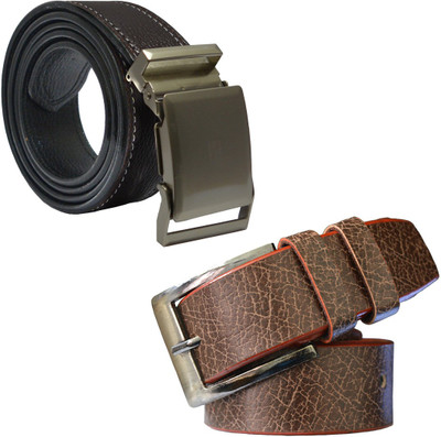 

LOOPA Men Formal Brown Synthetic Belt