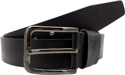 

Baluchi Men Formal Black Artificial Leather Belt