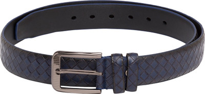 

Globus Men Casual Blue Artificial Leather Belt, Navy