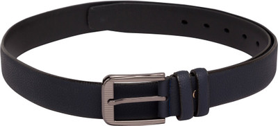 

Globus Men Formal Black Artificial Leather Belt