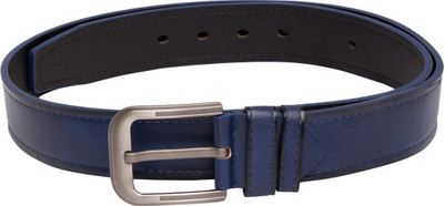 

Globus Men Casual Blue Artificial Leather Belt, Navy