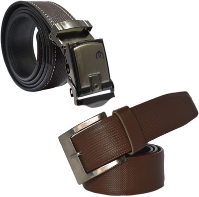 

LOOPA Men Formal Brown Synthetic Belt