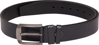 

Globus Men Formal Blue Artificial Leather Belt, Navy