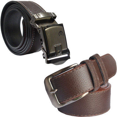 

LOOPA Men Formal Brown Synthetic Belt