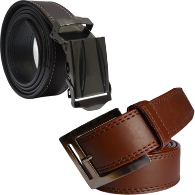 

LOOPA Men Formal Brown Synthetic Belt