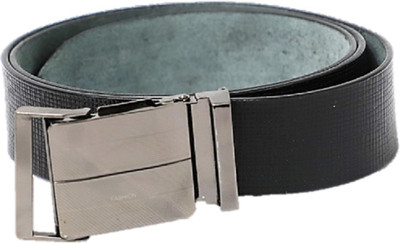 Rockwell fashion Men Casual Black Genuine Leather Belt