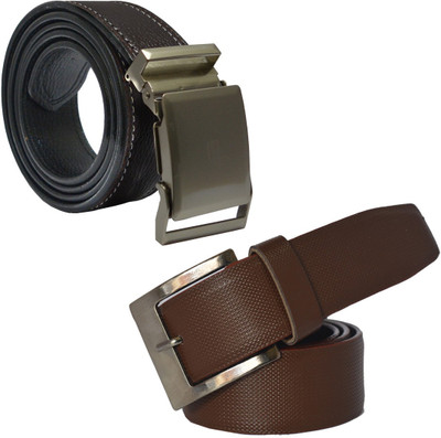 

LOOPA Men Formal Brown Synthetic Belt