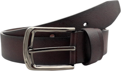 

Baluchi Men Formal Brown Artificial Leather Belt