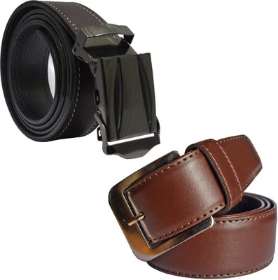 

LOOPA Men Formal Brown Synthetic Belt