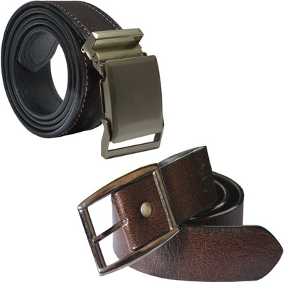 

LOOPA Men Formal Brown Synthetic Belt