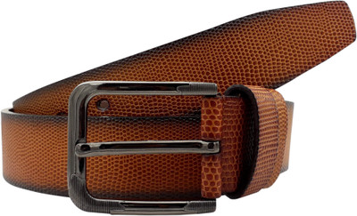 

Baluchi Men Formal Tan Artificial Leather Belt