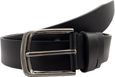 

Baluchi Men Formal Black Artificial Leather Belt