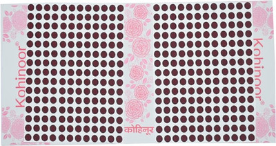 

Kohinoor Maroon Round Bindi For Women Size-6 Women Maroon Bindis(Stick On)