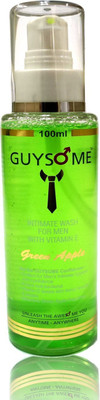 

GUYSOME Green Apple Flavored Intimate Hygiene Wash For Men(100 ml)