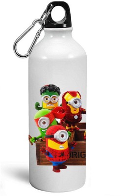 

MUGKIN A62- Minion despicable me Official printed Bottle ml- 750 ml Sipper(Pack of 1, White)