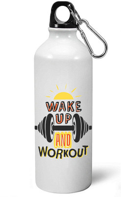 

MUGKIN A47 Special Light weight Sports Aluminium Bottle / Sipper For Gym 750 ml Sipper(Pack of 1, White)