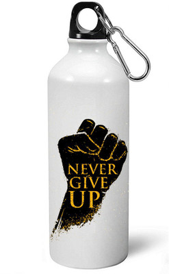 

MUGKIN A036 Gym Special Light weight Sports Aluminium Bottle / Sipper 600 ml Sipper(Pack of 1, White)