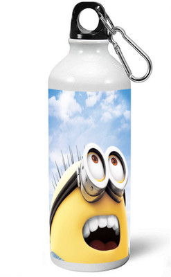 

MUGKIN Minion despicable me Official printed Sipper 750ml 30 750 ml Sipper(Pack of 1, Multicolor)