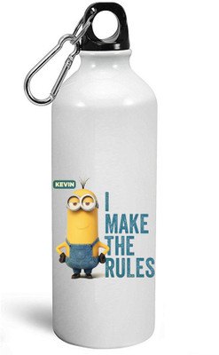 

MUGKIN A059- Minion despicable me Official printed (1 Bottle) ml- 600 ml Sipper(Pack of 1, White)