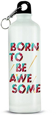 

Sky Dot® Printed Sipper Bottle,Shaker,Gymingschool Water Bottle,Fitness Bottle 600 ml Sipper(Pack of 1, White)
