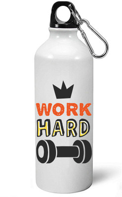

MUGKIN A48 Special Light weight Sports Aluminium Bottle / Sipper For Gym 750 ml Sipper(Pack of 1, White)