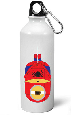 

MUGKIN A047- Minion despicable me Official printed (1 Bottle) ml- 600 ml Sipper(Pack of 1, White)