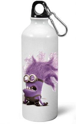

MUGKIN A012- Minion despicable me Official printed (1 Bottle) ml- 600 ml Sipper(Pack of 1, White)