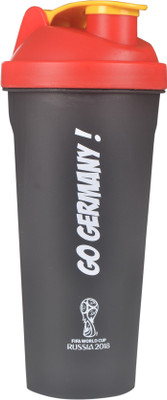 FIFA Germany 500 ml Sipper(Pack of 1, Black, Red)