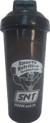 

SNT Shaker Bottle 700 ml Shaker(Pack of 1, Black)