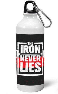 

MUGKIN A41 Special Light weight Sports Aluminium Bottle / Sipper For Gym 750 ml Sipper(Pack of 1, White)
