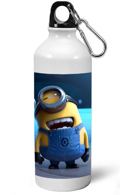 

MUGKIN A40- Minion despicable me Official printed Bottle ml- 750 ml Sipper(Pack of 1, White)