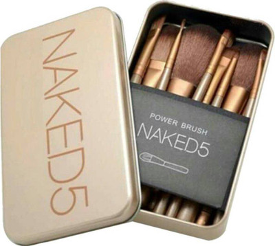 

Make Line Naked5 Makeup Brush Set(Pack of 7)