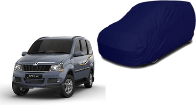 Shompy Car Cover For Mahindra Quanto (Without Mirror Pockets)(Blue)