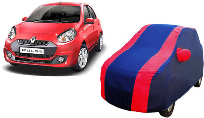 Chiefride Car Cover For Renault Pulse (With Mirror Pockets)(Blue)