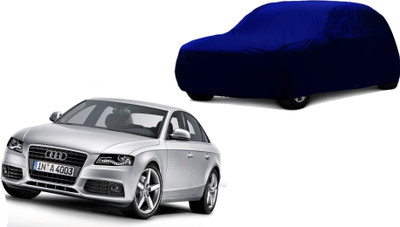 Shompy Car Cover For Audi A4 (Without Mirror Pockets)(Blue)