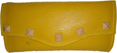 

baberwal enterprises Casual, Formal, Sports, Party Yellow Clutch