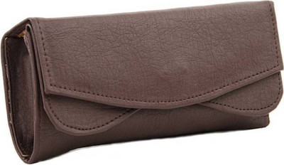 

Baberwal Enterprises Party Brown Clutch