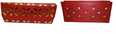 

Rapidcostore Casual, Formal, Party, Sports Red Clutch