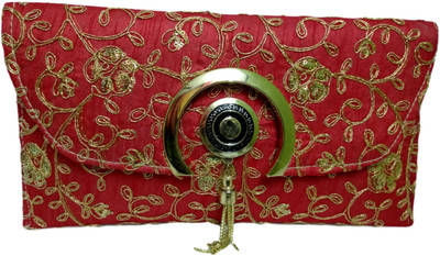 

Rapidcostore Wedding, Casual, Party, Formal, Sports, Festive Red Clutch