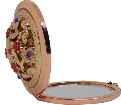 

Fully Travel Folding Pocket Handbag Compact Cosmetic Makeup Mirror ( M3)