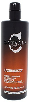 

TIGI Cosmetics Catwalk Tigi Fashionista Brunette Conditioner, 25.36 Ounce(750 ml)