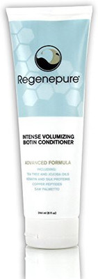 

Regenepure - Intense Volumizing Biotin Conditioner, Add Volume To Limp And Brittle Hair, 8 Ounces(236.59 ml)