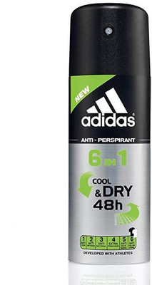 

ADIDAS 6 in 1 Cool and Care Body Spray - For Men(150 ml)