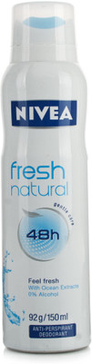 

Nivea FRESH NATURAL ORIGINAL Body Spray - For Men & Women(150 ml)