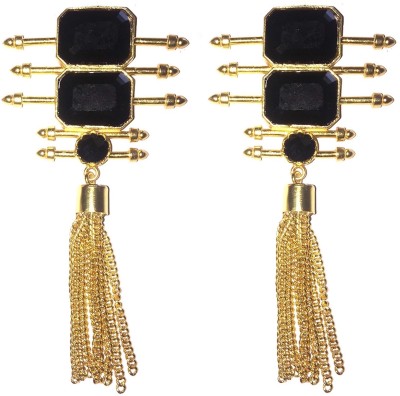 BLINGG Geometric Bars Tassels Danglers Metal Drops & Danglers