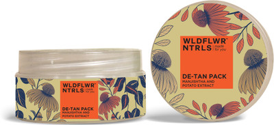 

WLDFLWR NTRLS De-Tan Pack with Manjishtha and Potato Extract(80 g)