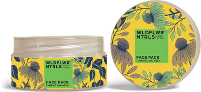 

WLDFLWR NTRLS Turmeric and Neem Face Pack for Radiance(80 g)
