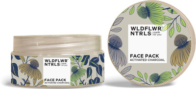 

WLDFLWR NTRLS Activated Charcoal Face Pack for Deep Cleansing(80 g)