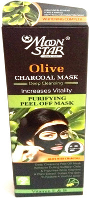 

Moonstar OLIVE CHARCOAL MASK(100 ml)