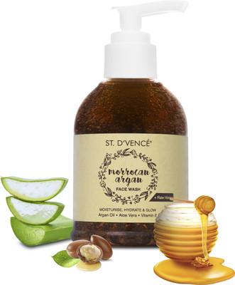 

ST. D'VENCÉ Moroccan Argan Oil & Raw Honey Face Wash(150 ml)